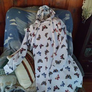 Light butterfly hoodie